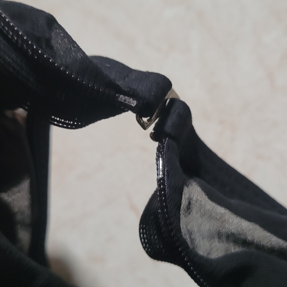 Sexy Black Sheer Jumpsuit - Picture 8 of 8